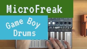 How to Make Game Boy Drums with the MicroFreak