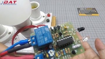 Mạch Điện Tử - Mạch cảm biến hồng ngoại ứng dụng thực tế - Dat DT