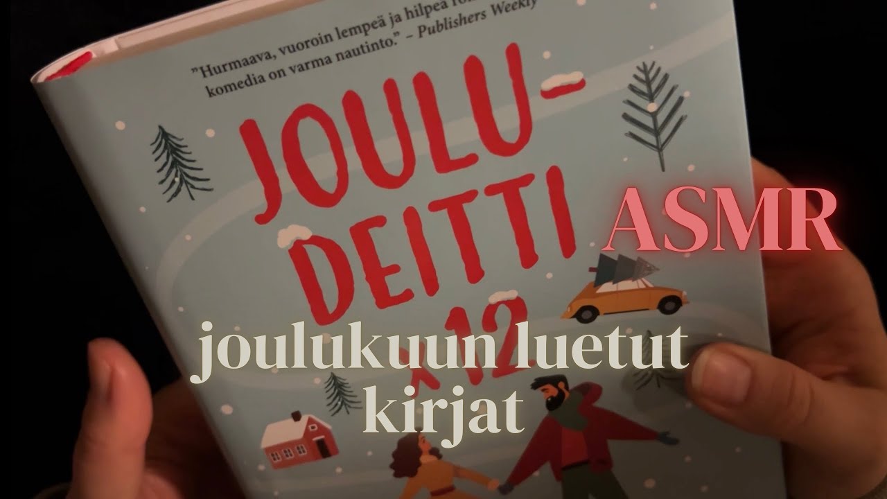 ASMR SUOMI - joulukuun luetut kirjat 📚