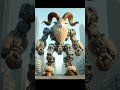 Goat Version big robot in the town #shortsviral #funny