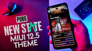 MIUI 12.5 PUBG NEW STATE THEME FOR ANY XIAOMI DEVICE'S | NEW PUBG SYSTEM Ui | MIUI 12.5 THEME screenshot 4