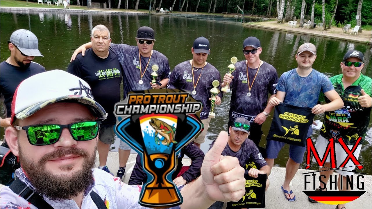 Pro Trout Championship/ Event in Belgien/ Teichanlage Flamingo/Forellen Fischen/ Trout Area