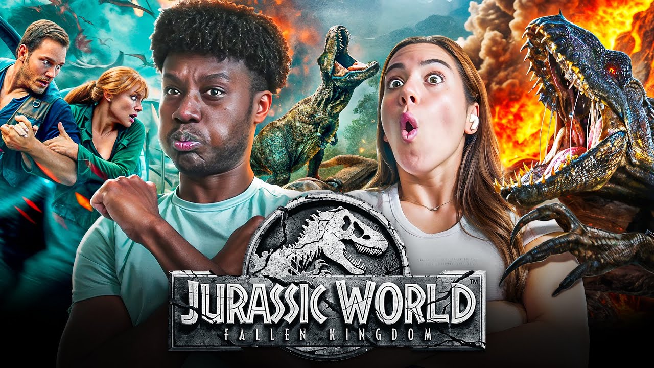 Watching **JURASSIC WORLD FALLEN KINGDOM** for the FIRST TIME!