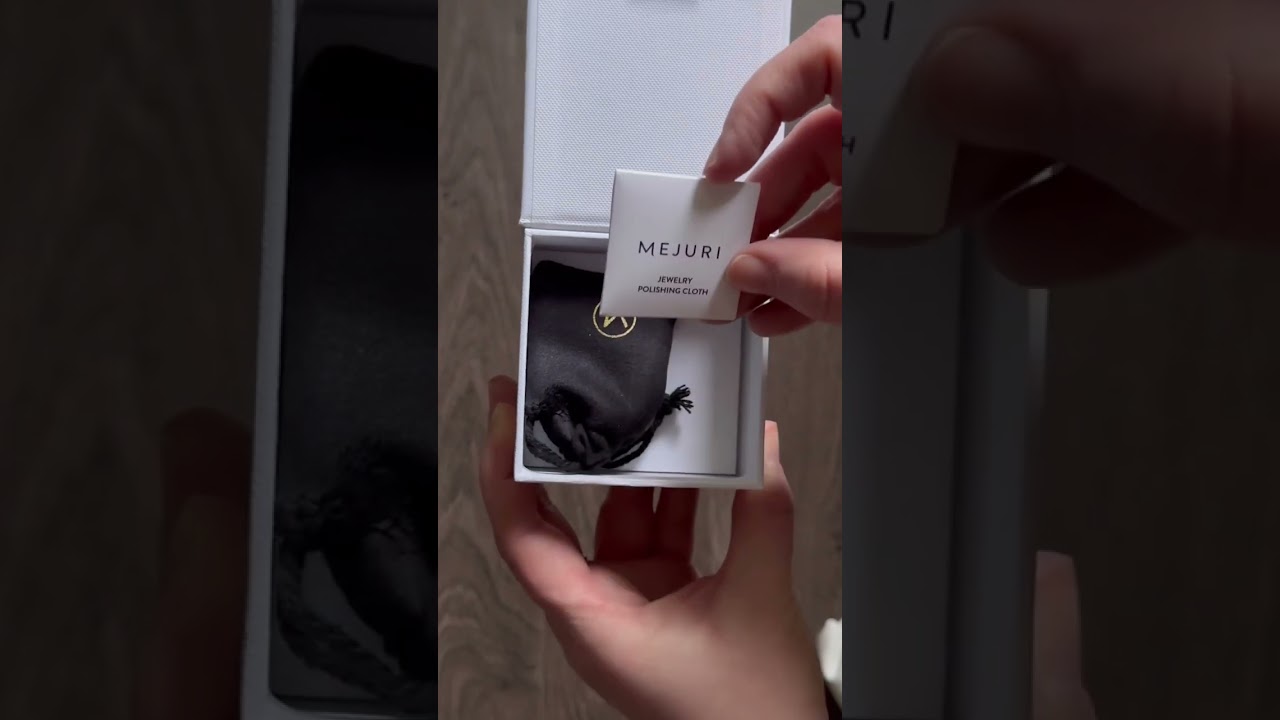 Mejuri Diamond Letter Charm and Long Chain Necklace Unboxing ♥️ 