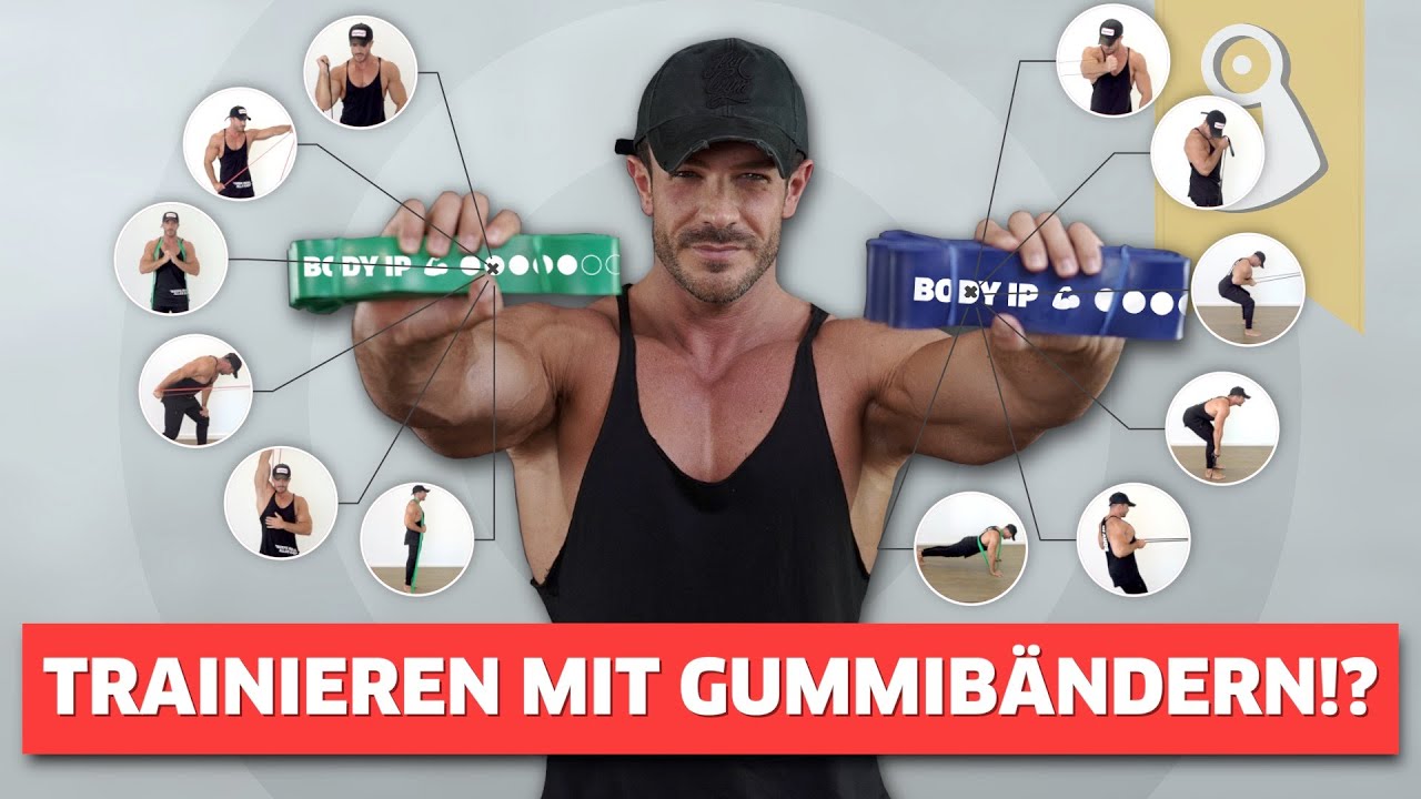 Muskelaufbau mit (meinen) Gummibändern!