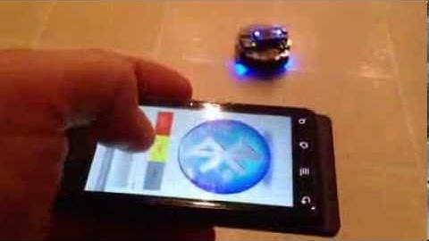 Android to Bluetooth Bee to mbed to m3pi Desktop