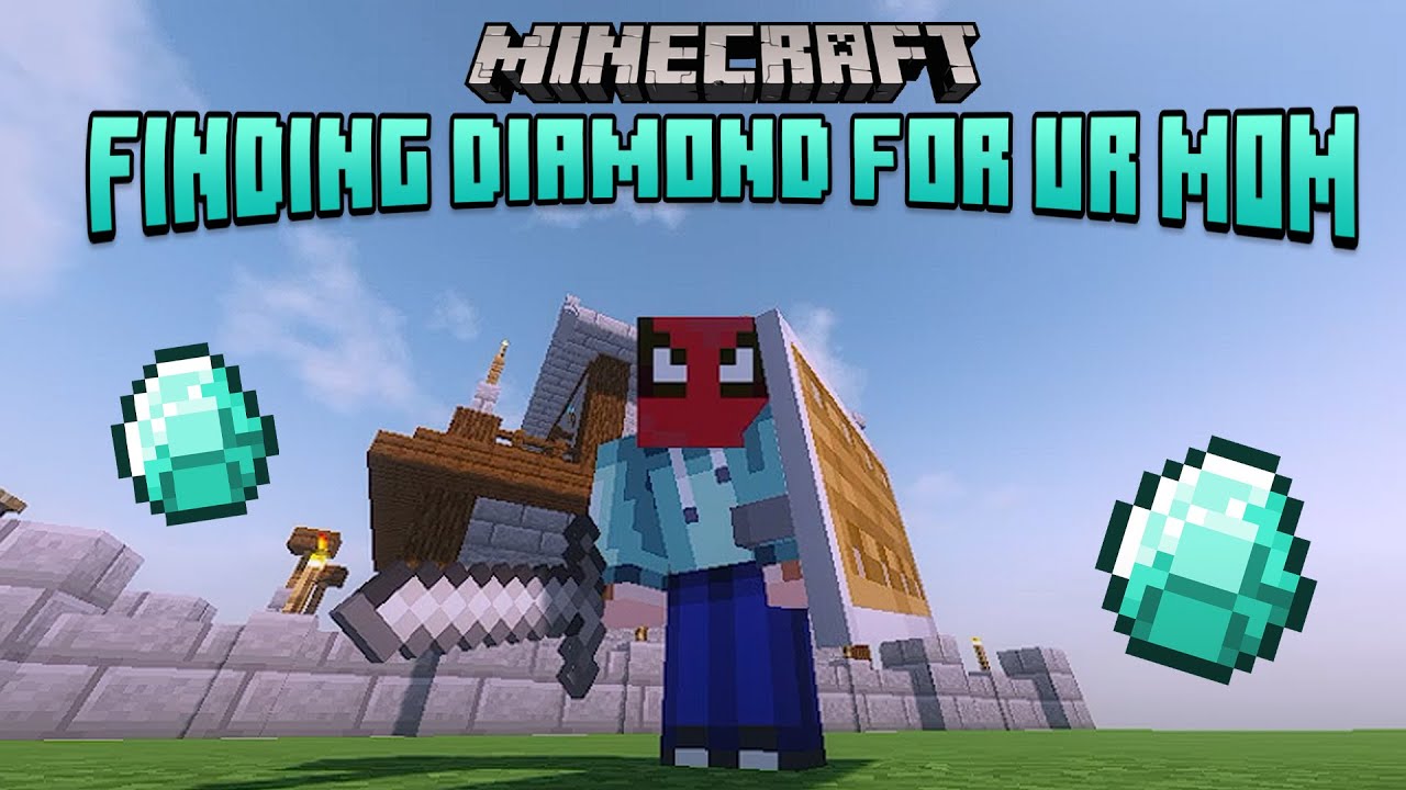 finding diamonds in Minecraft / Minecraft Survival Series #3 /Minecraft ...