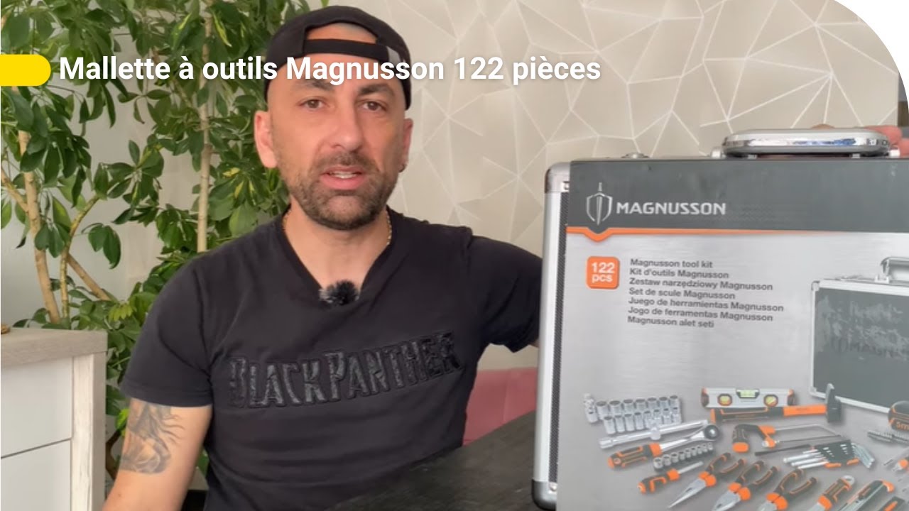 Avis Consommateur : Mallette à outils Magnusson 122 pièces