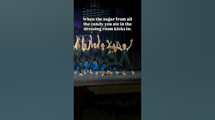 SO real! Dancers live off of sugar backstage lol #real #dancemoms #dance #dancers #dancelife #lol