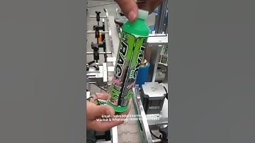 Automatic labeling machine model ALM-21200 for plastic bottles