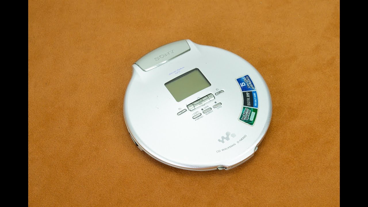 TOP-TIER Sony Walkman D-NE920 CD player (CD, MP3) - YouTube