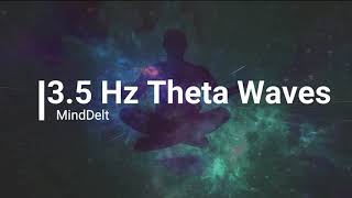 3.5 Hz | Theta Waves - Wholebeing Regeneration, DNA Stimulation | Healing Binaural Beats Meditation