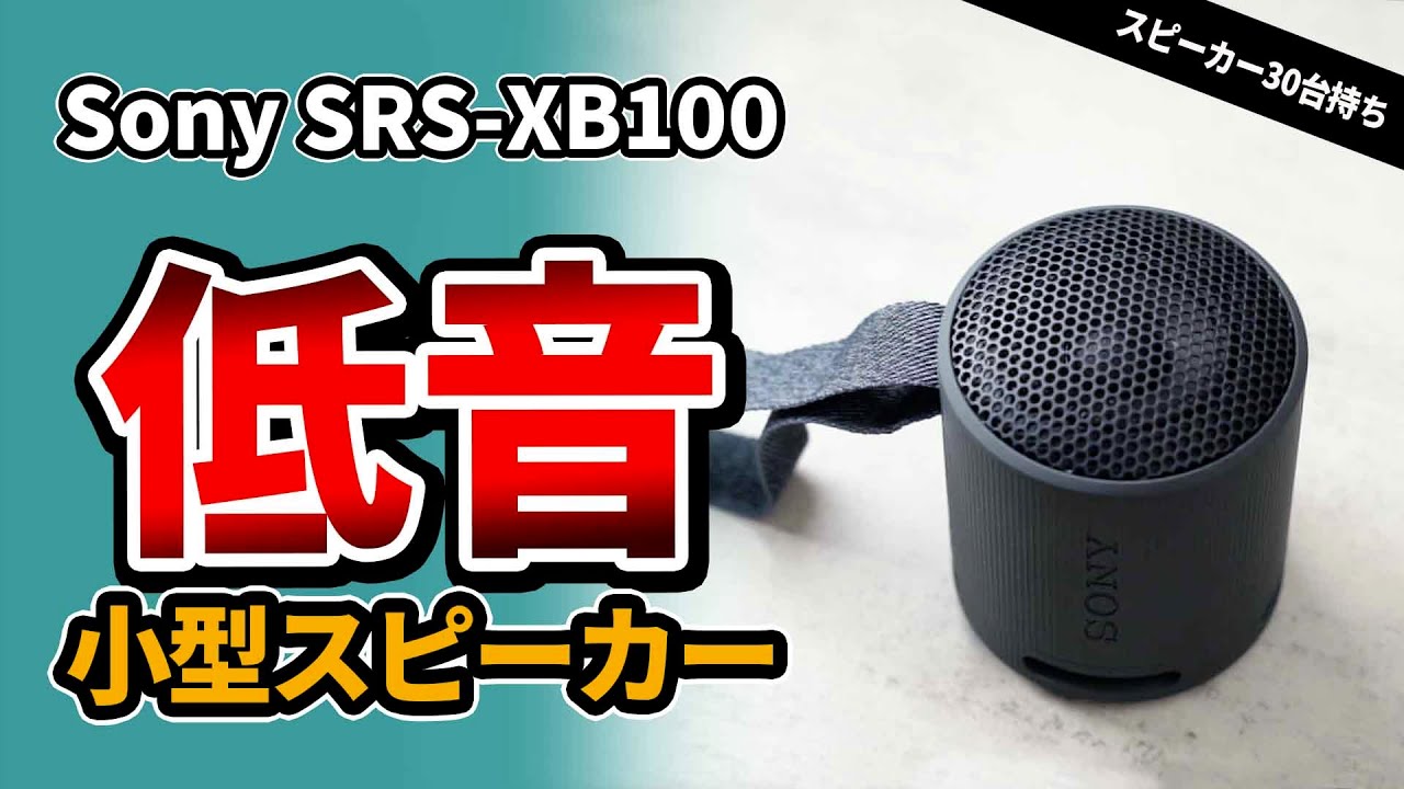 SONY SRS-XB100 ワイヤレスポータブルスピーカー防水防塵お風呂OK！ 通販