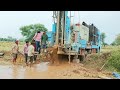 Step by step borewell drilling | 340 feet depth 2HP water | borewell drilling in Chhattisgarh