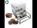 Industrial Chocolate Enrober with Replaceable Material Tank & Conveyor Belt