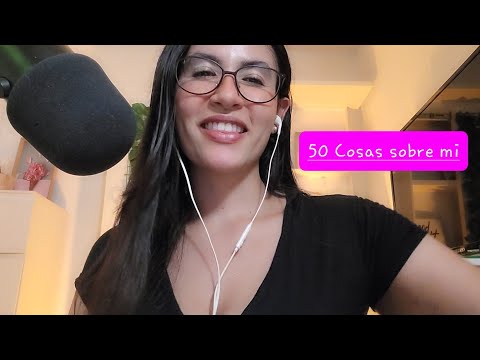 50 COSAS sobre mí❤️ ASMR Soft SPOKEN