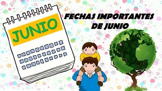 Important dates for June/Professor Ángel