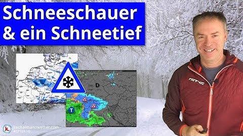 Schneeschauer, Schneetief und das abrupte Frühwinterende