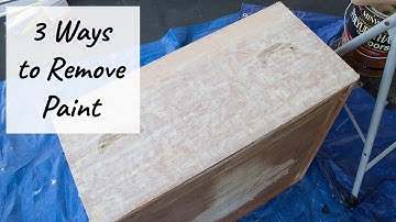 Paint Removal Methods: Chemicals vs Heat Gun vs Sanding