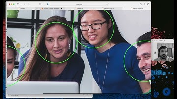 Human Faces Detection using OpenCV HaarCascade - Step by Step and Code Tutorial. AI, ML Project.
