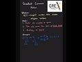 Greatest Common Factor #gredigest #greprep #exam