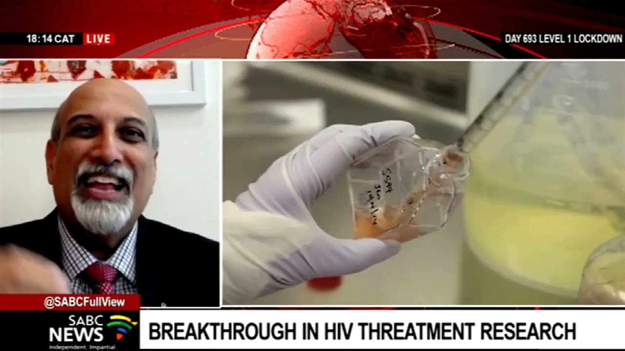 Professor Salim Abdool Karim speaks about  possible HIV cure using stem cell transplant