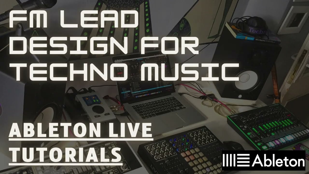 Ableton Live Techno Music Tutorial - Techno Lead Creating