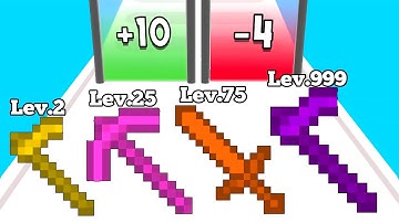 Merge Digger Miners Run Grow Level Up Gameplay ( Auto Diggers )