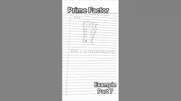 Prime Factor Part 7✨Maths|CBSE|ICSE|SSC|IB|CISCE|NIOS|ISC|IGCSE #shorts #shortvideo #trending #viral