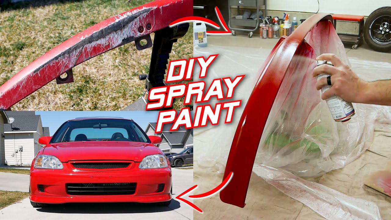 How To Paint A Front Lip