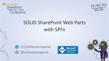 SOLID SharePoint Web Parts with SPFx