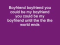 Justin Bieber - Boyfriend Lyrics