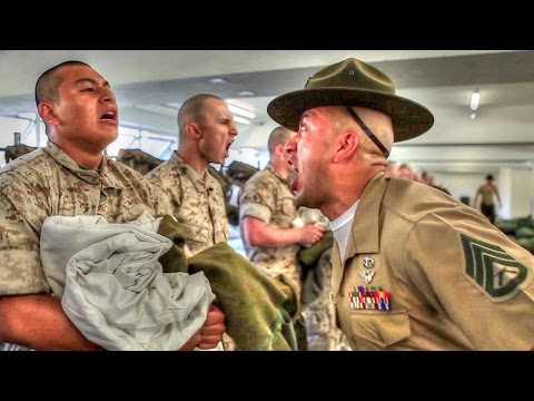 Marine Corps Boot Camp – Drill Instructors From Hell