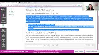 How to Make a Discussion Board Posting in Canvas