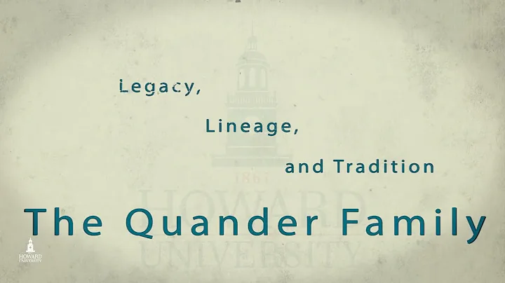 The Quander Legacy | 300 Years of Preserving History