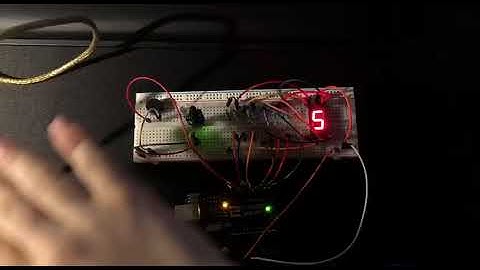 ContaImpulsi con Arduino e Sensore Rileva Ostacoli