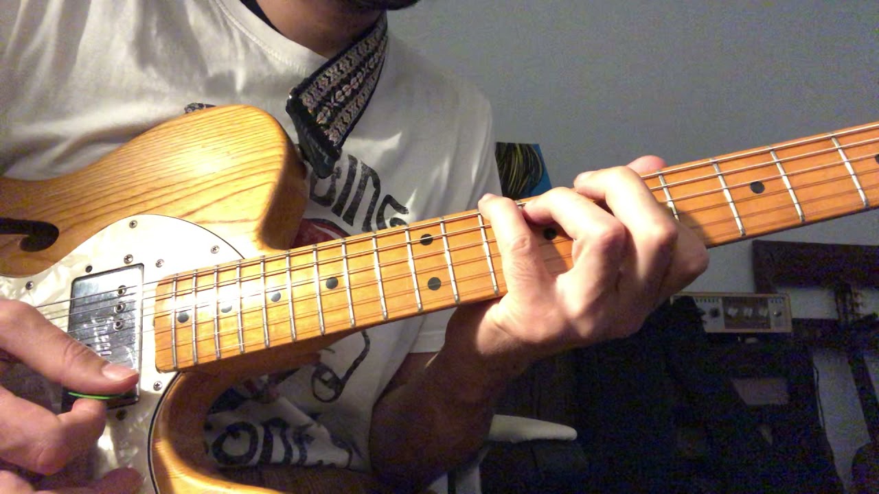 1976 Greco TE 500 Thinline Telecaster - YouTube
