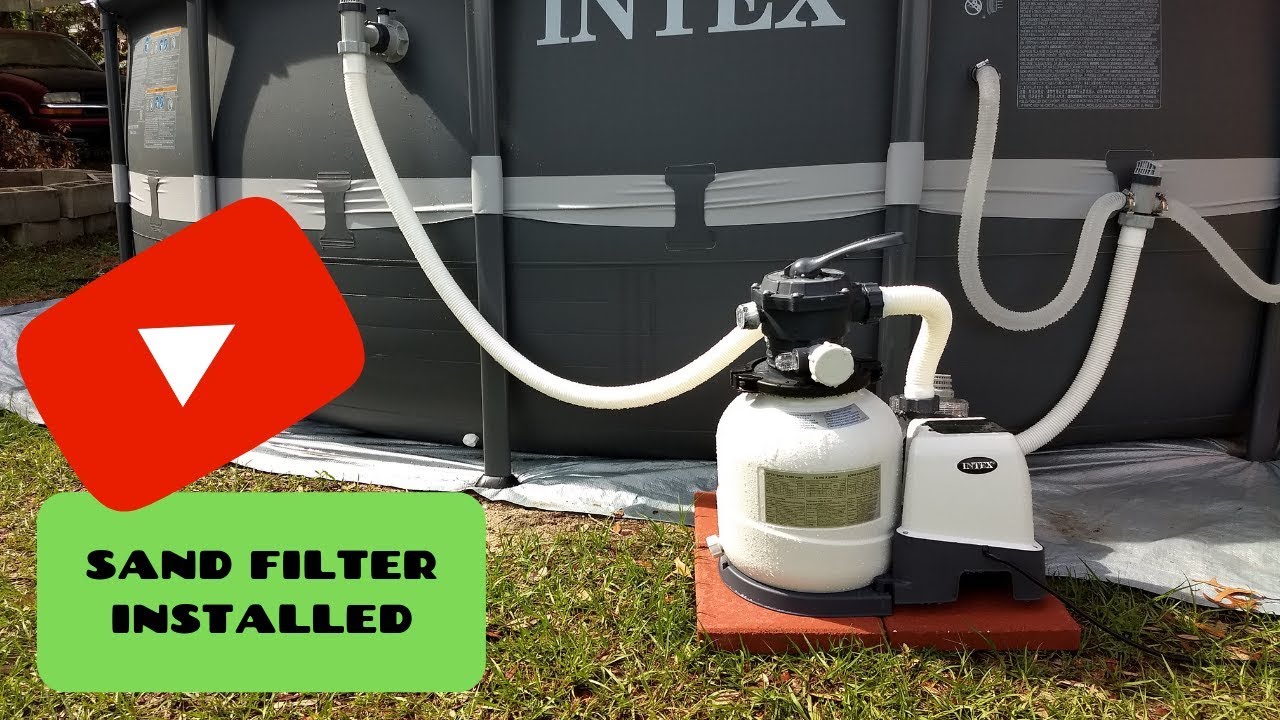 Intex Sand Filter Positions