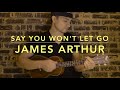 James Arthur - Say You Won't Let Go (Ukulele Cover) - Play Along