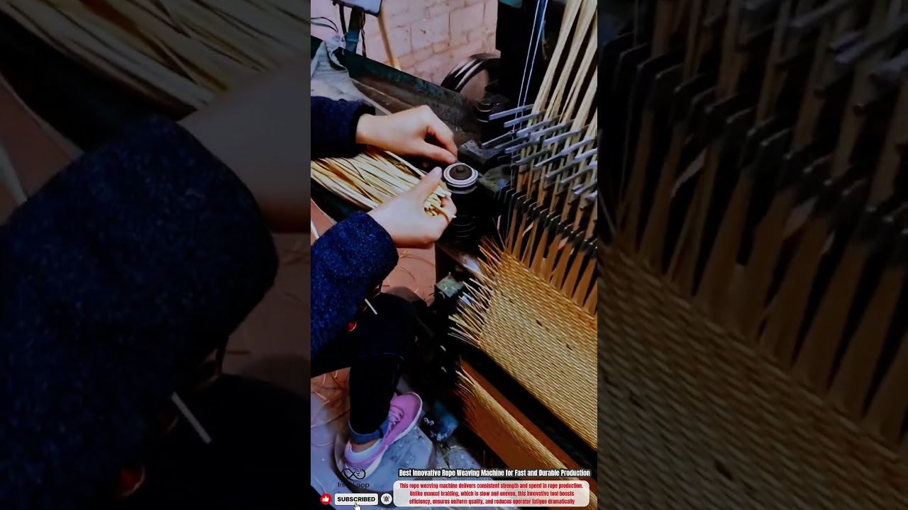 Best Innovative Rope Weaving Machine for Fast and Durable Production