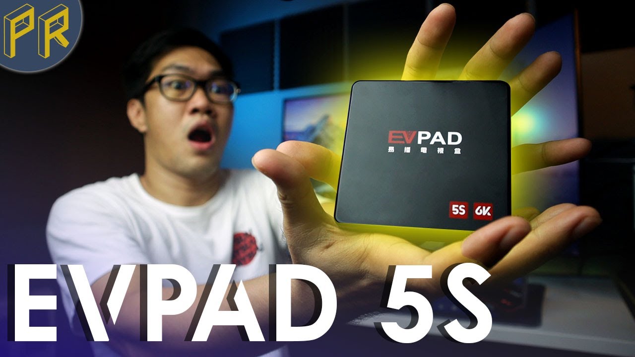 EVPAD 5S - ANDROID TV BOX, 1000+ TV Channels + HD FREE MOVIES!?
