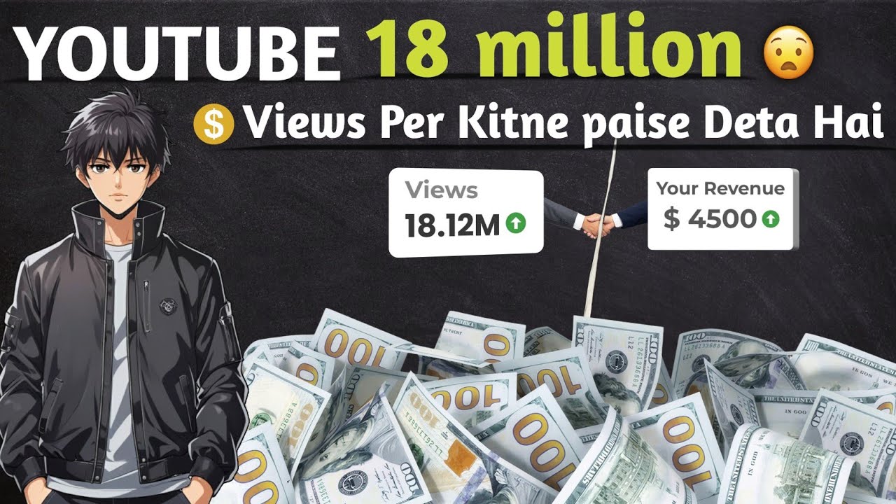 How Much Does YouTube Pay for 18 Million Views? 😱 Shocking Truth - YouTube