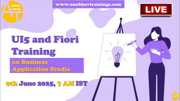 SAP Fiori Tutorial Class on VS Code | SAP Business Application Studio | Live demo on 9th June 7 AM
