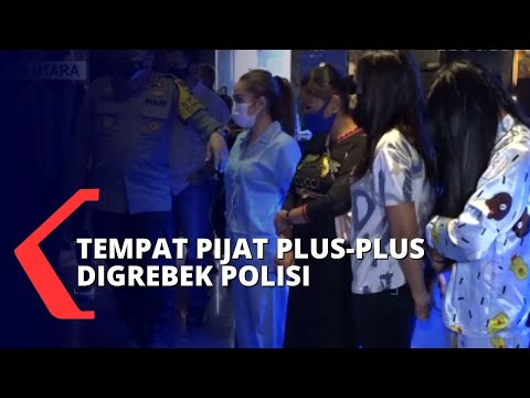 Polisi Gerebek Gerai Pijat Plus-plus yang Beroperasi saat PPKM Darurat di Medan