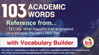 103 Academic Words Ref from \\