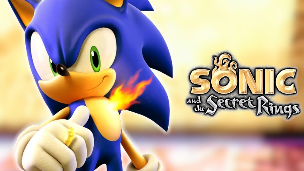 Sonic and the Secret Rings • Wii – Mikes Game Shop