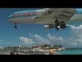 St maarten corsair boeing 747 landing 1080p