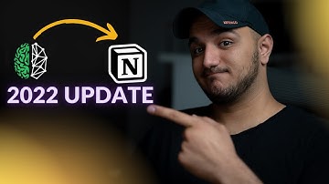 Simplest Second Brain Set up In Notion | Updated 2022 Template Included!