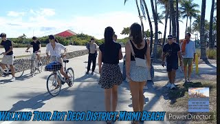 Miami Beach Art Deco District Walking Tour Plus Bayside MarketPlace Lummus Park & A1A #miamibeach