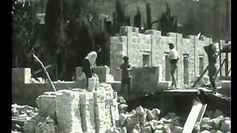 Construction of the Hebrew University